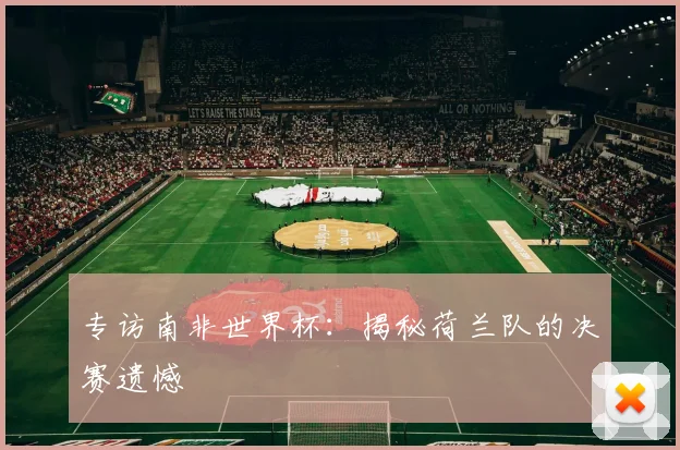 专访南非世界杯：揭秘荷兰队的决赛遗憾